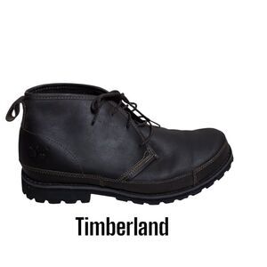 Timberland Mens Dark Brown Leather Earthkeeper Shoes